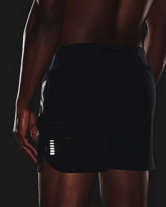 Men's UA Speedpocket 5" Shorts in Black image number 4